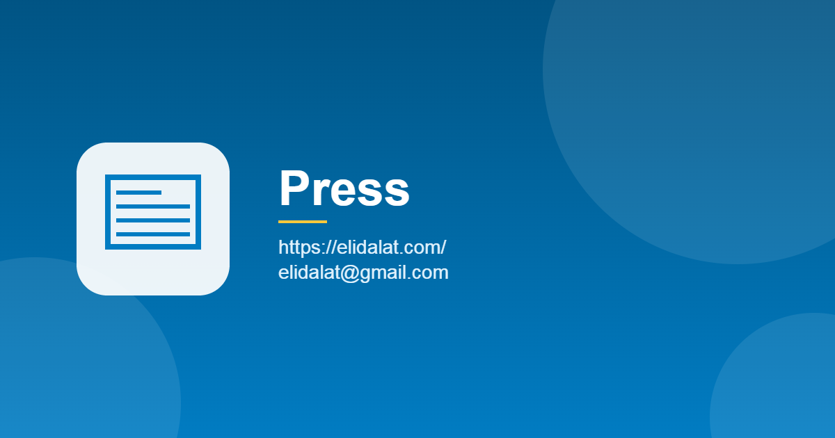 Press - elidalat.com