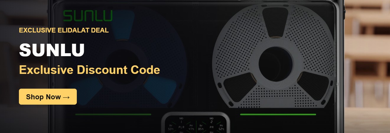 SUNLU - Exclusive Discount Code | Elidalat
