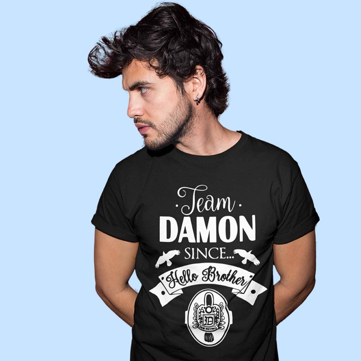 The Banyan Tee Vampire Diaries t-shirt close-up